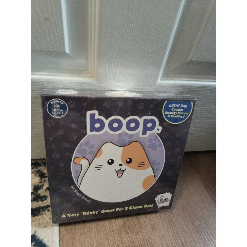BOOP CAT KITTEN BOARD GAME Smirk & Dagger By Scott Brady NEW SEALED Strategy NIB